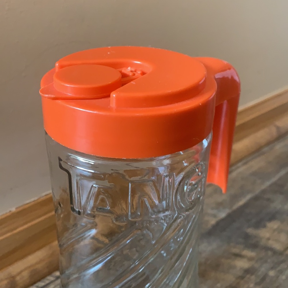 Tang - vintage “premium” pitcher, orange/glass - Picture 2 of 6